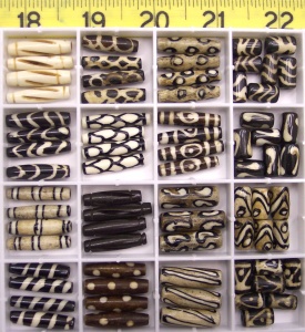 Tribal Mud Bone Beads — Page 1