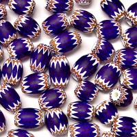 7x9mm Blue Matt Chevrons