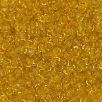 8/0 Tr Lt Amber Seed beads