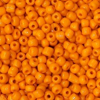8/0 Op Orange Seed beads