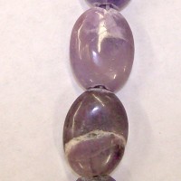 Purplish Stone Oval