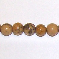 Picture Jasper 6mm Round