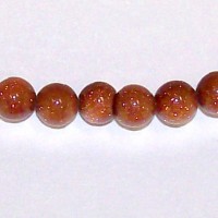 Goldstone 6mm Round