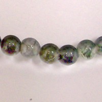 Moss Agate 8mm Round