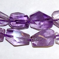 Facetted Amethyst Nuggets