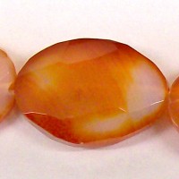 Carnelian Facetted Oval