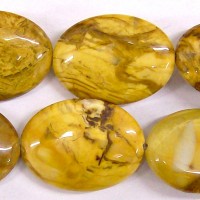 Brown Fancy Ovals