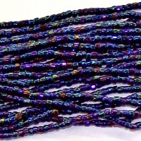 9/0 Czech 3 cut Blue Iris