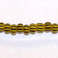 Yellow Jacket Pony Beads