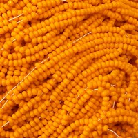 11/0 Bulk Orange Seed Beads