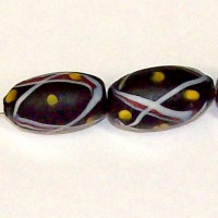 Black Pineapple Bead