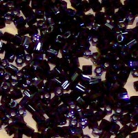 11/0 Hex Jet Black
