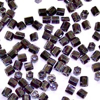 11/0 Hex Gunmetal