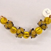Butterscotch Lamp Bead Set