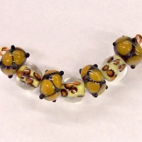 Leopard N Toffee Bead Set