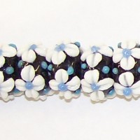 White N Blue Lamp Bead
