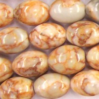 Oval Salmon Stone