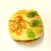 Butterscotch Lamp Bead