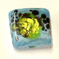 Square Bling Lamp Bead