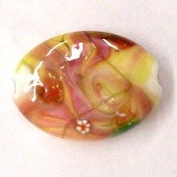 Carmel Pink Lamp Bead