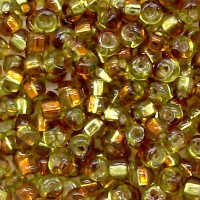 Greek Olive S/L Diamond Two Tone