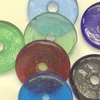 Large Glass Disc