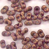 Matt Dark Raspberry Bronze Farfalle