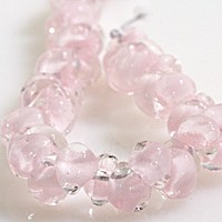 Boro Teardrop Pearly Pink