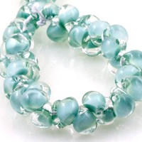Boro Teardrop Carolina Blue Green