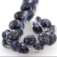 Boro Teardrop Amethyst Abyss