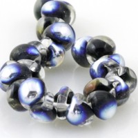 Boro Teardrop Black Pearl