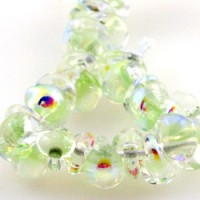 Boro Teardrop Honey Dew Shimmer
