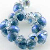 Boro Teardrop Sapphire Sparkle