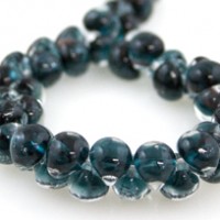 Boro Teardrop Aquamarine