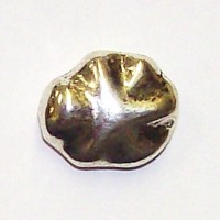 Pewter Nugget Bead
