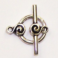 Pewter Fancy Toggle