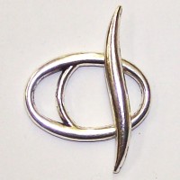 Wild Pewter Toggle Clasp
