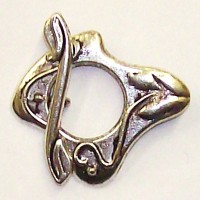 Leaf N Vine Pewter Toggle