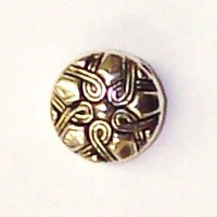 Pewter Awareness Ribbon Power Bead
