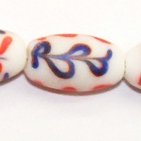 Rare Delft Two Tone Bead
