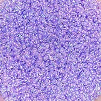 11/0 Trans Lt Purple Lined AB