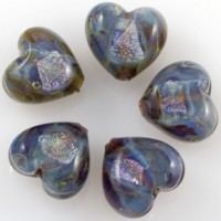 Boro Heart Moonlight Blue ***Struck Gree
