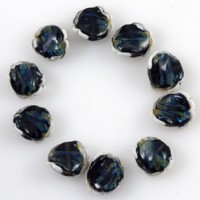 Boro Mini-Flower Midnight Blue Cloud