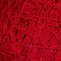 10/0 Red Czech Seed Beads
