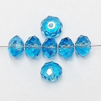 Iceburg Blue Crystal Rondell