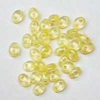 Twin Beads Canary Pearl