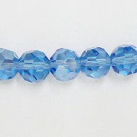 Round Med Blue Crystals