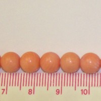 Pink Coral 7.5mm Round