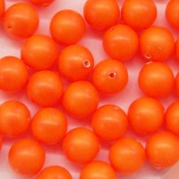 Cry Neon Orange Pearl 8mm #733.