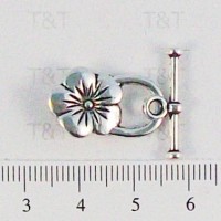 Flower Toggle Clasp